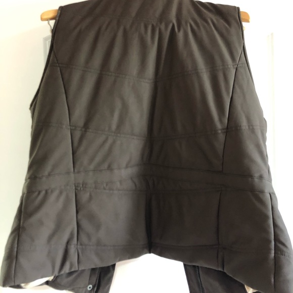 NWT Chocolate Brown Winter Vest - Picture 4 of 5